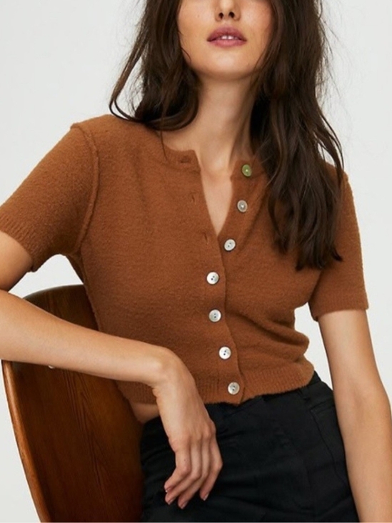 Wilfred Sweaters - Wilfred Free Shrunken Cardigan - S